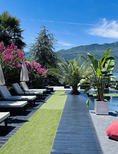 transats piscine