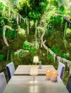 Photo de la salle de restaurant des Suites du Lac.