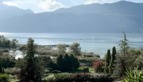 Photo de la chambre classique la Colombier de l'hôtel les Suites du Lac.